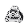 A10-C9624 - 925 Sterling Silver Shopaholic European Charm Bead