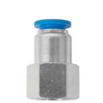 AirCraft Pu Hose Fitting Straight Stud 8MM-1 4" F
