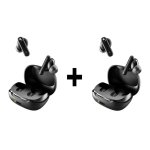 Skullcandy Smokin Buds True Wireless Earbuds True Black 2 Pack