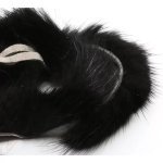 Mink Zonker Large Black - Xplorer Fly Fishing