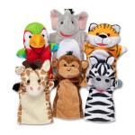 Melissa Deluxe Safari Hand Puppet Set
