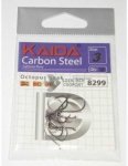 Carbon Steel Octopus Beak Fishing Hooks Size 3