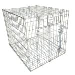 Flat Folding Standard Deluxe Crate Steel 70 X 55 X 50CM - 150 X 115 X 120CM