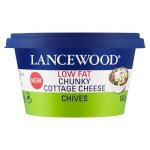 Lancewood Low Fat Chunky Chives Cottage Cheese 150G