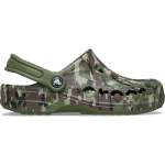Baya Seasonal Printed Clog - Army Green multi M11