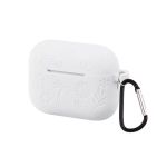 Cute Flower Engraved Protective Case Compatible With Airpods Pro 3