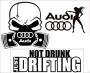 Audi Car Vinyl Car STICKERS-3 Pack