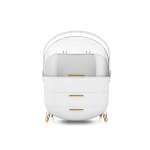 Cosmetic Organiser With 2 Drawers White
