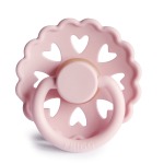 Fairytale X H.c Anderson Latex Pacifier - The Snow Queen "white Lilac" Size 1