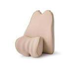 Travel Memory Foam 2 Piece Neck And Lower Back Support Cushions