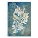 Botany Blue 3 Art Print - 100CM X 150CM No Frame Print Only