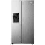 Hisense H690SS-IDL 489 Litre Inox Side By Side Fridge With Ice And Water Dispenser