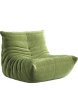 Efurn- Comfy Caterpillar Lazy Sofa Green