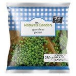 Natures Garden Peas 250G