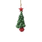 Bell Tree 7X18CM - Green & Red
