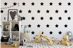 Star Wall Sticker - Metallic Rose Gold