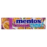 Mentos Incredible Chew Passion Fruit Flavoured Chewy Candy 47G