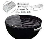Lifespace "grill Master" Bundle: Quality Hinged Grid & Upper Deck Grid Extension