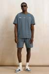 Fleece Short - XL Petrol
