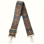 Bohemian Ethnic Nylon Portable Wide Shoulder Strap Multifunctional Replacement Adjustable Shoulder Strap Vintage Fashion Shoulde