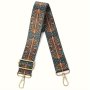 Bohemian Ethnic Nylon Portable Wide Shoulder Strap Multifunctional Replacement Adjustable Shoulder Strap Vintage Fashion Shoulder Strap Travel Accessory