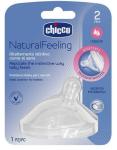 Chicco Natural Feeling Teat 2M+ Medium Flow 1PC