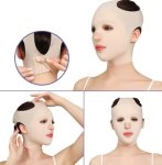 074 Skin Tone Enhanced Version For Men And Women Face-lifting Bandage V Face Double Chin Shaping Face Mask