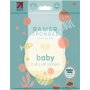 Ramer Ultra Soft Baby Sponge Yellow & White Twin Pack