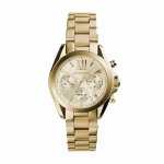 Bradshaw Gold Round Stainless Steel Women's Watch MK5798