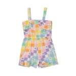 Older Girl Gingham Jumpsuit
