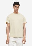 Regular Fit Pima Cotton T-Shirt - Light Beige