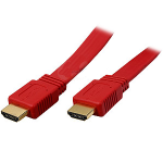 MICROWORLD HDMI M-m 25M Ver 1.4 Red Flat