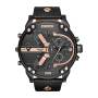 Diesel DZ7350 Mr. Daddy 2.0 Black Leather Watch - 57MM