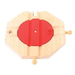 Bigjigs Wooden Train 4 Way Turntable