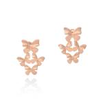 Flight Earrings - 18KT Rose Gold Vermeil
