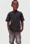 Keith Haring X : Washed-look T-Shirt - Charcoal