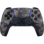 Sony Playstation 5 Dualsense Wireless Controller Grey Camo