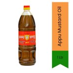 Mustard Oil Pure Cold Pressed Sarso Ka Tel 1L - Bold Pungent Cooking Oil For Fish Fry Authentic Indian Pickles Traditional Tadka