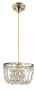 Bright Star Lighting Dual-function Modern Crystal Chandelier In Gold - PEN828 Gold