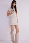 Bodycon Dress - Light Beige