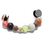 Mixed Stone Chain Jibbitz - Multi Osfa