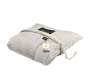 Sofa Side Cover 84X31 - Cord - Velours - Platinum