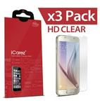Samsung Galaxy S6 Screen Protector HD 3PACK