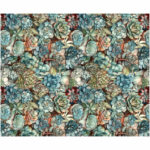 Printed Runner Succulents 03