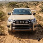 Toyota Hilux Revo D.a.g Inner Grille & Spotlight Combo For