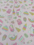 Printed Fluffy Fleece Jacquard