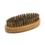 Natural Bamboo Boar Bristle Beard Brush - Premium Choice For Men's Grooming
