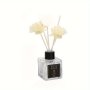 Flameless Reed Diffuser Set - 50ml Essential Oil Fragrance With Dried Flowers Perfect For All Seasons - Ideal For Home & Hotel Decor