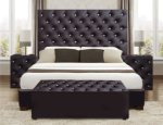 Queen Headboard With 2 Pedestals Only