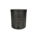 Round Flower Box 22X22X24CM Black